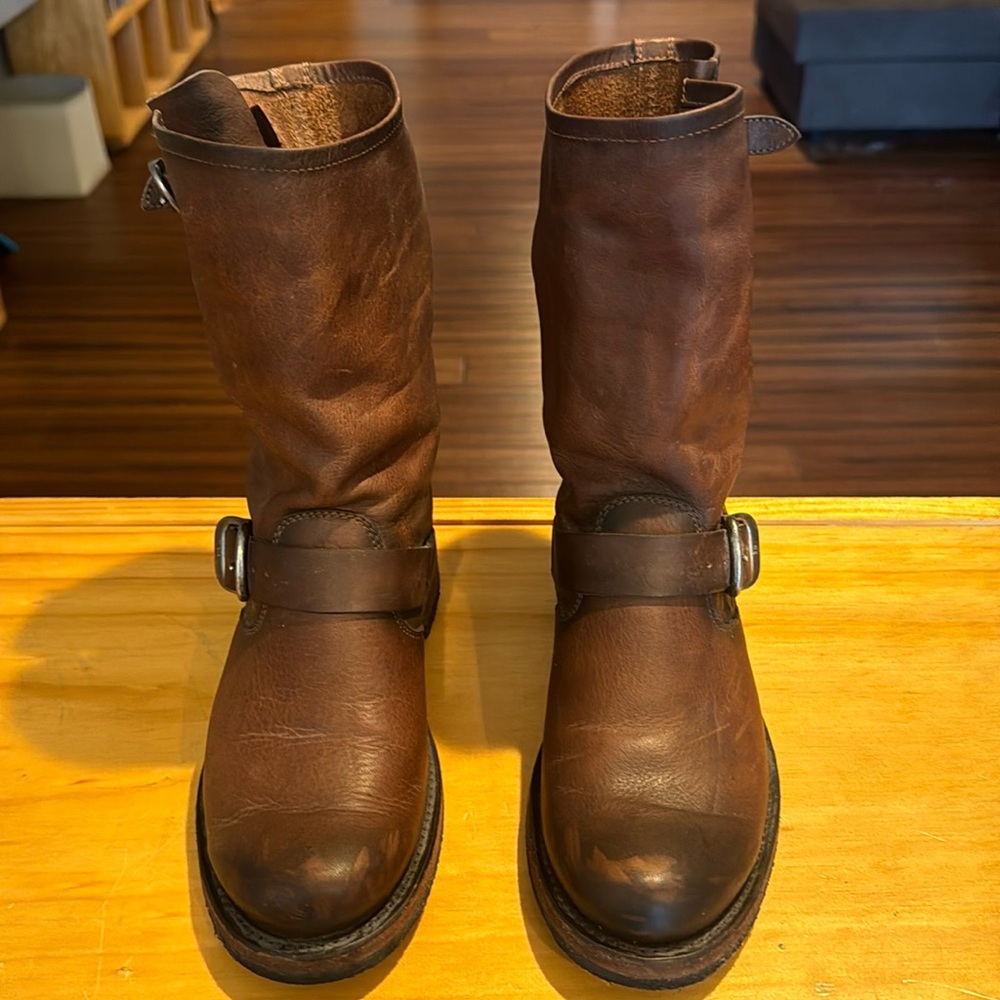 Brown Frye boots size 7